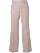Y's Cropped Trousers With Braces - Black