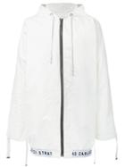 Strateas Carlucci - Veil Bomber Jacket - Men - Polypropylene/polyurethane - S, White, Polypropylene/polyurethane