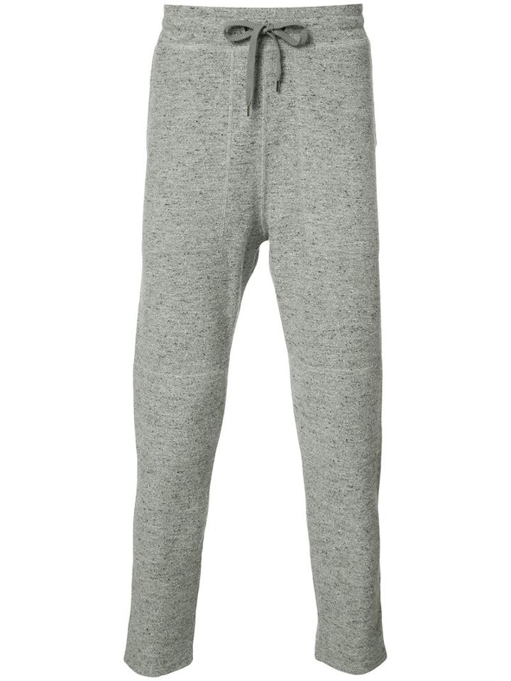 Robert Geller Richard Pants, Men's, Size: 50, Grey, Cotton/polyester/acrylic
