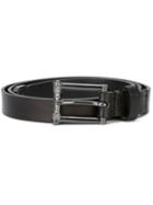 Diesel Logo Buckle Belt, Women's, Size: 95, Black, Leather/metal Other