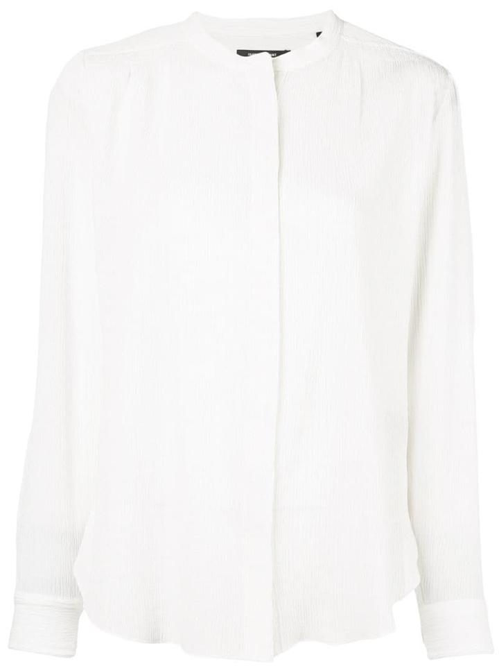 Isabel Marant Classic Long-sleeve Blouse - White