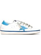 Golden Goose Deluxe Brand Super Star Sneakers, Women's, Size: 37, White, Leather/cotton/rubber