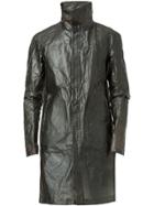 Isaac Sellam Experience High Neck Coat - Black