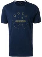 Boss Hugo Boss Logo Print T-shirt - Blue