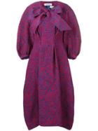 Henrik Vibskov Free Oversized Jacquard Dress - Red