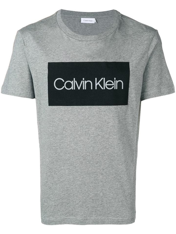 Calvin Klein Logo T-shirt - Grey