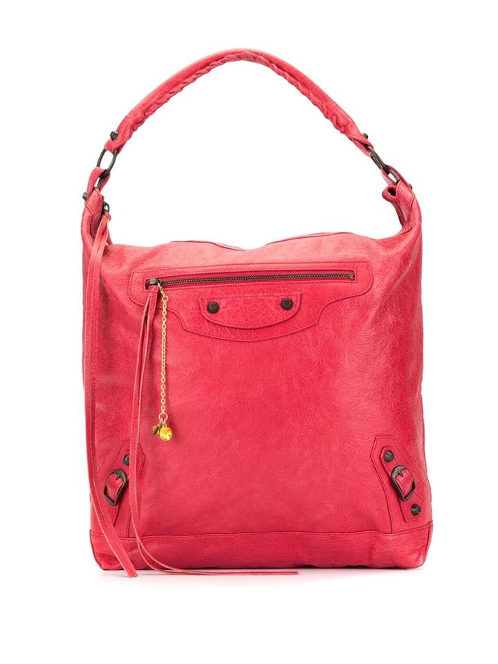 Balenciaga Pre-owned Motocross Classic Day Bag - Pink