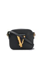 Versace Versace Dbfh312d5vit K41ot Furs & Skins->leather - Black