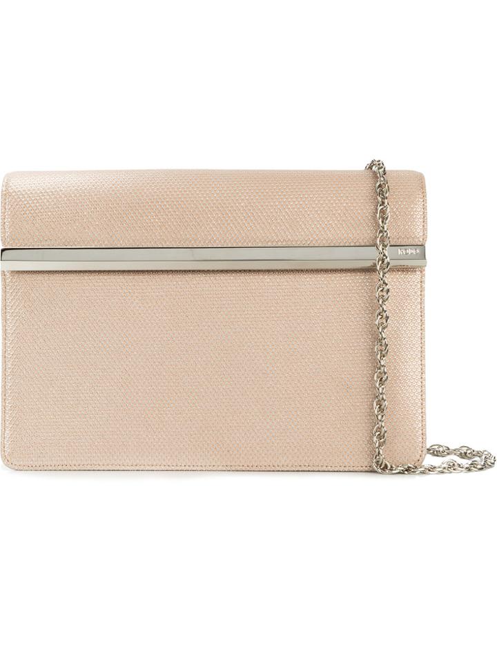 Rodo Foldover Clutch Bag - Pink & Purple