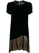 Cotélac Panelled Dress - Black