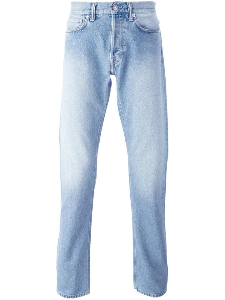 Our Legacy Straight Jeans, Men's, Size: 32, Blue, Cotton