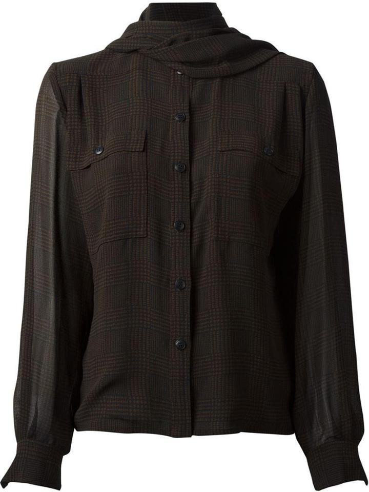 Jean Louis Scherrer Vintage Checked Skirt Suit