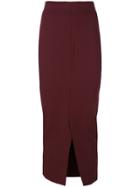 Romeo Gigli Vintage Midi Skirt - Pink & Purple