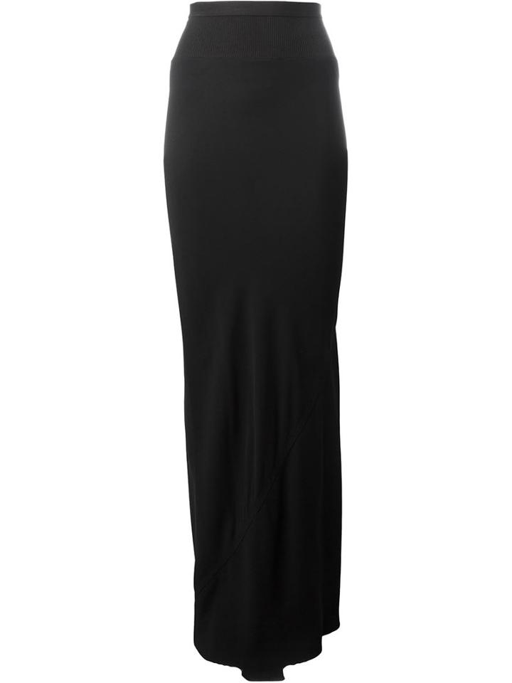 Rick Owens Pleated Back Mai Skirt