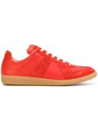 Maison Margiela Classic Lace-up Sneakers - Red