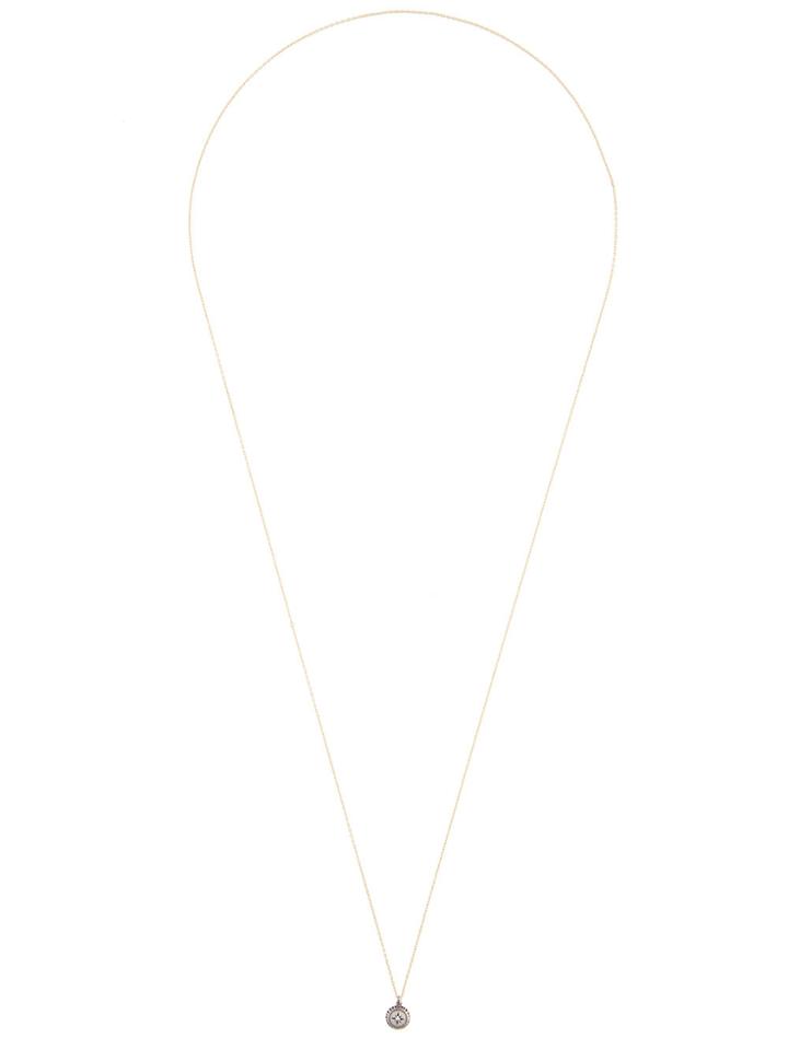 Hum Pendant Necklace - Metallic