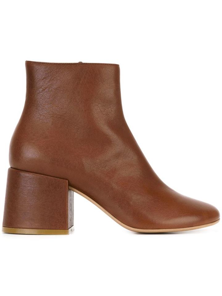 Mm6 Maison Margiela 'taquito' Ankle Boots