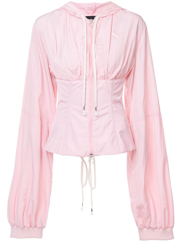 Fenty X Puma - Corset Windbreaker Jacket - Women - Polyester - S, Pink/purple, Polyester