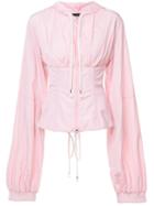 Fenty X Puma - Corset Windbreaker Jacket - Women - Polyester - S, Pink/purple, Polyester