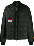 Heron Preston Panelled Bomber Jacket - Black