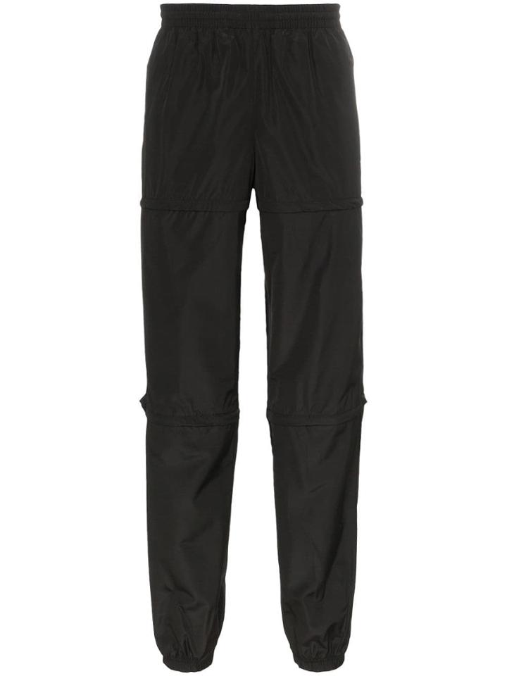Balenciaga Zip Panel Sweatpants - Black