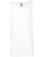 Damir Doma Rear Barbed Wire Print Vest - White