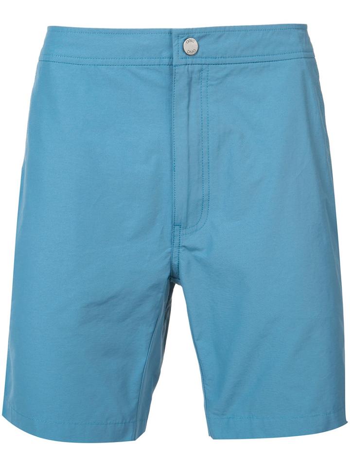 Onia - Calder Trunks 7.5 - Men - Cotton/nylon - 33, Blue, Cotton/nylon