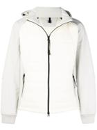 Cp Company Zipped Hooded Jacket - White