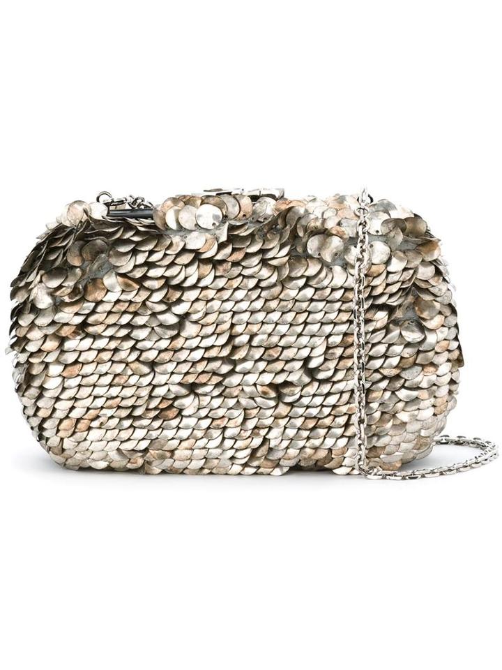 Corto Moltedo 'susan C Star' Clutch, Women's, Grey