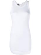 Ann Demeulemeester Cashmere-blend Tank Top, Women's, Size: 34, White, Rayon/cashmere