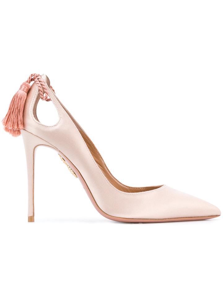 Aquazzura Forever Marilyn Pumps - Nude & Neutrals