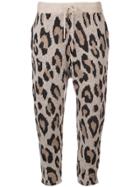 R13 Leopard Print Pants - Grey
