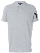 Y-3 Short Sleeve Logo Polo Shirt - Grey