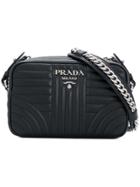 Prada Prada 1bh083vcol2d91 F0002nero Leather/fur/exotic Skins->leather