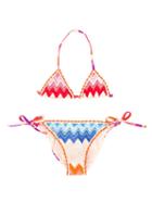 Missoni Kids Zig Zag Crochet Knit Bikini, Toddler Girl's, Size: 4 Yrs