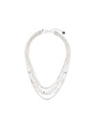 Karl Lagerfeld Multiple Chain Necklace - Metallic