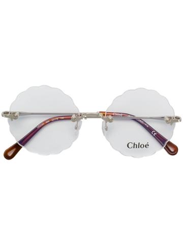 Chloé Eyewear Rosie Glasses - Silver