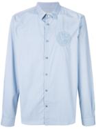 Versace Jeans Embroided Logo Shirt - Blue