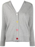 Ps Paul Smith Dropped Shoulder Cardigan - Grey