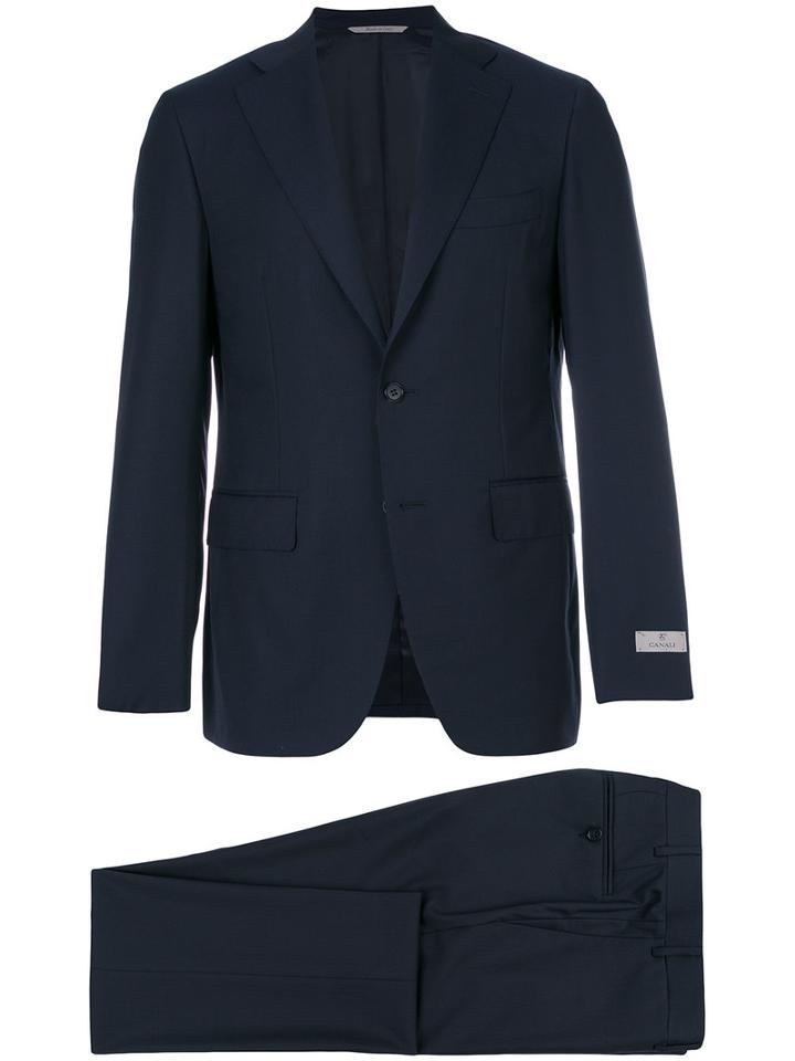 Canali - Classic Formal Suit - Men - Cupro/wool - 46, Blue, Cupro/wool