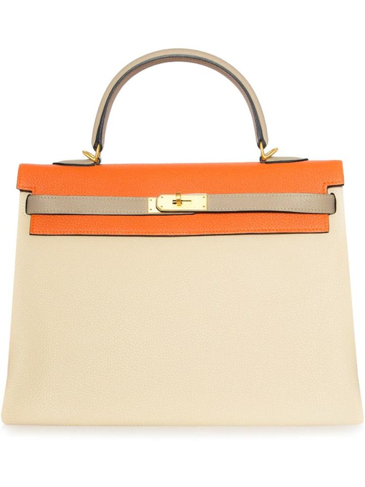 Hermès Vintage Kelly Bag - White