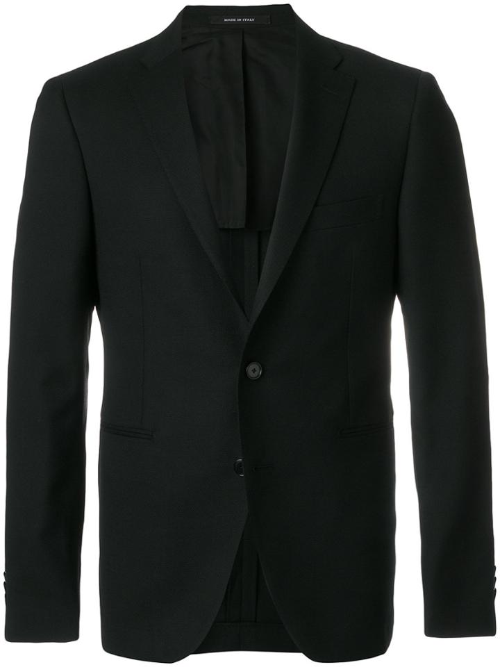 Tagliatore Slim-fit Suit Jacket - Black