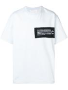 Colmar A.g.e. By Shayne Oliver Text Patch Oversized T-shirt - Blue