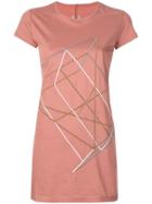 Rick Owens Cube Motif T-shirt - Pink