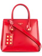Balmain Top Handle Tote - Red