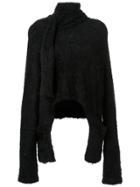 Uma Raquel Davidowicz Asymmetric Sweater - Black