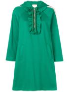 Gucci Hooded Jersey Dress - Green