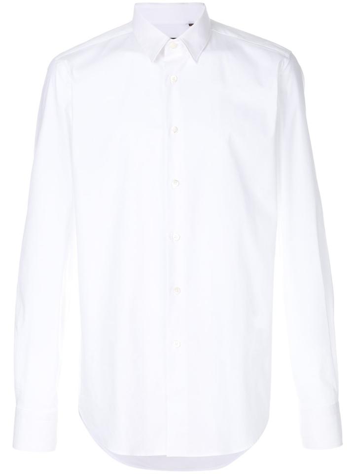 Dell'oglio Classic Long Sleeved Shirt - White