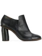 Roberto Del Carlo Circular Heel Boots - Black