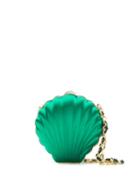 Lanvin Pre-owned 2000's Shell-shaped Shoulder Bag - Green